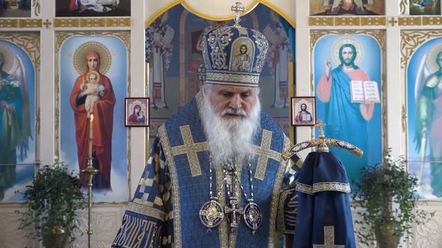 Проповедь митрополита Викентия на Покрова Пресвятой Богородицы смотреть онлайн