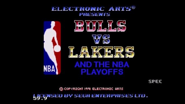 Bulls Vs Lakers and the NBA Playoffs SEGA 1991 смотреть онлайн