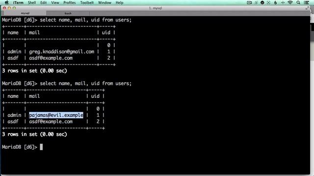 Drupal 7 SQL Injection Example смотреть онлайн