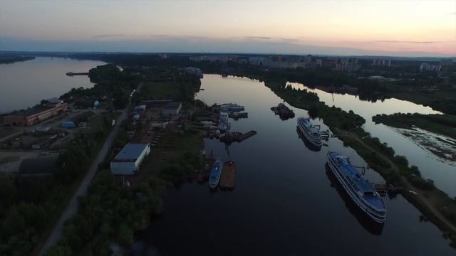 Полет над затоном (г Пермь) смотреть онлайн