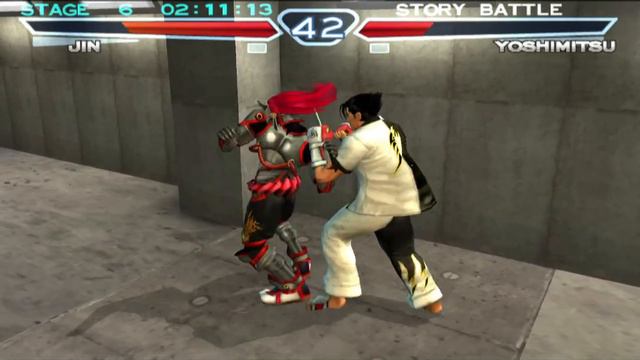 Tekken 4 - Jin Kazama смотреть онлайн