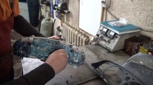 Toyota Hilux Surf , ремонт щитка приборов, замена тахометра .