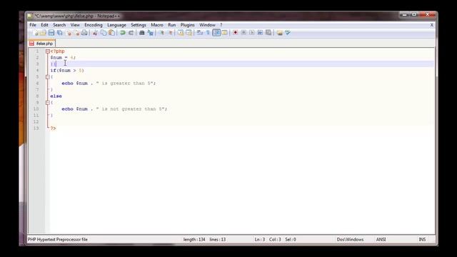 Php Tutorial - IF ELSE Statement смотреть онлайн
