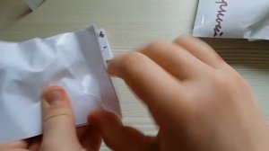 2 часть распаковка бумажного бокса