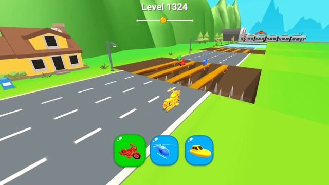 SHAPE SHIFTING Games Mobile Walkthrough (iOS,Android) Gameplay Levels 1324 смотреть онлайн
