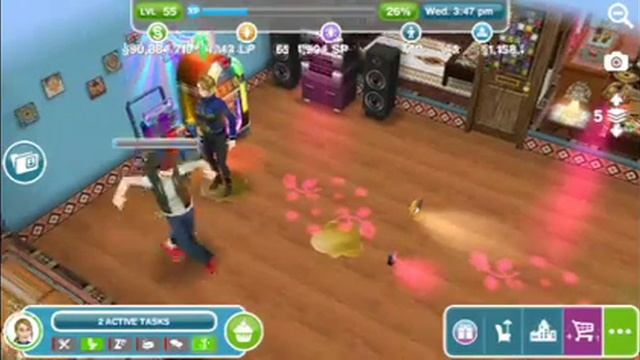 Break Dancing - The Sims FreePLAY смотреть онлайн