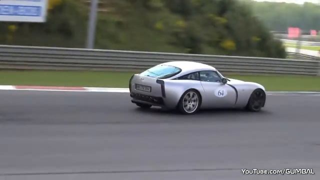 TVR T350T - Быстрые разгоны! смотреть онлайн