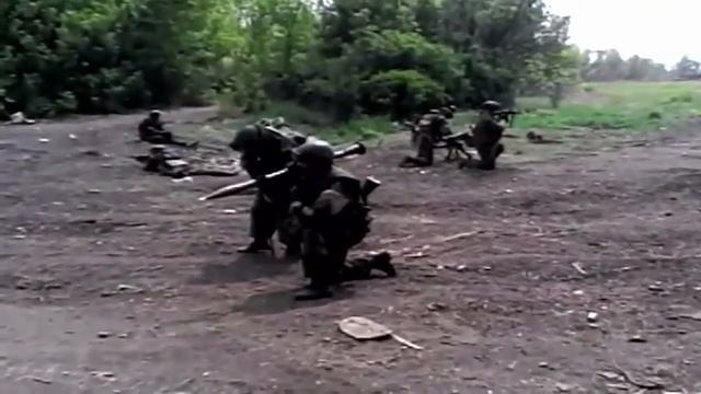 Бой с условным противником. Батальон "Спарта" смотреть онлайн