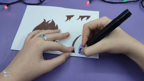 Дракон Эльф из бумаги на руку. DIY Sofit Sun