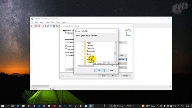 How to Create .exe Setup File for Flutter Windows Desktop Apps | Flutter Tutorial | Skjoy Bd смотреть онлайн