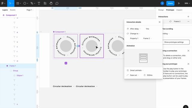 How to Create Circular Animation in Figma смотреть онлайн
