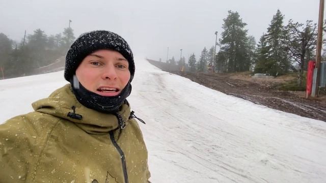 Открыл сезон в Финляндии | Рука - Ruka | Раннее открытие | Парк и склоны смотреть онлайн