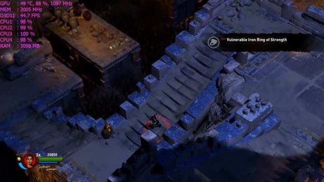 Lara Croft and the Temple of Osiris - ASUS GTX 660 DIRECTCUII OC 2GB смотреть онлайн