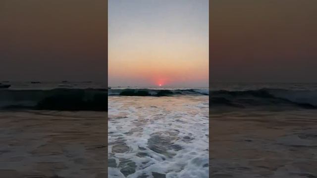 #закат над океаном. индийский #океан аравийское #море #гоа смотреть онлайн