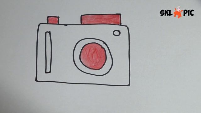 How To Draw A Camera For Kids? Как Нарисовать Камеру? смотреть онлайн