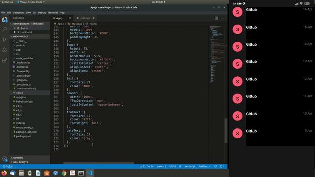 Gmail Swipeable Actions | React Native | AppDevBlog смотреть онлайн