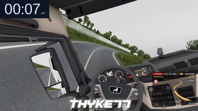ETS 2 1.48 🛞 Two Wheels Record 🛞| 4K 60FPS | TruckersMP смотреть онлайн