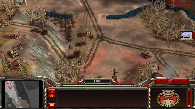Command & Conquer: Generals, Winter Havoc Map, China vs GLA Brutal Difficulty смотреть онлайн
