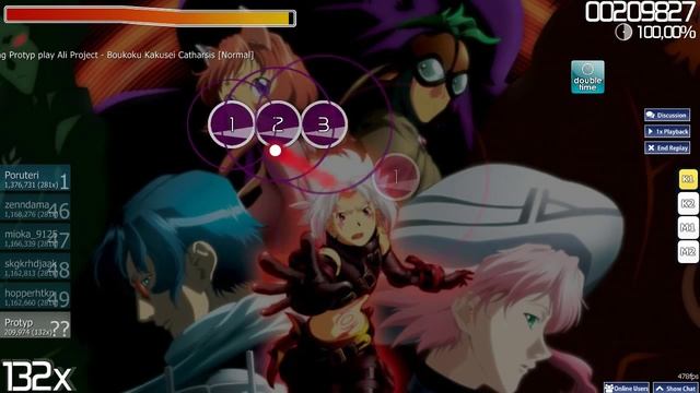 osu! (DT) Ali Project - Boukoku Kakusei Catharsis [Normal] смотреть онлайн