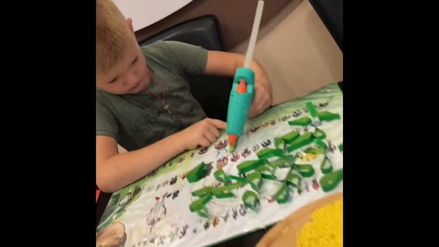 Осенняя поделка для детского сада от Ванюшки! смотреть онлайн