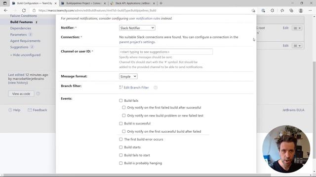 TeamCity tutorial - How to integrate TeamCity and Slack смотреть онлайн