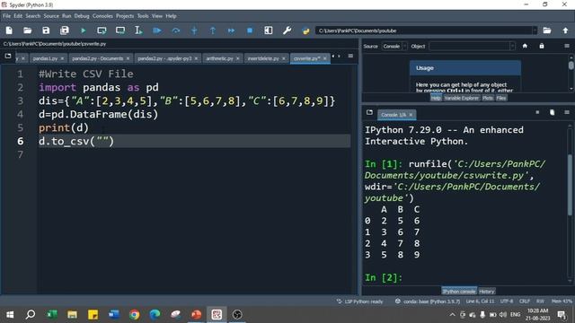 Write CSV File in Pandas | Machine Learning Tutorials in Hindi 23 смотреть онлайн