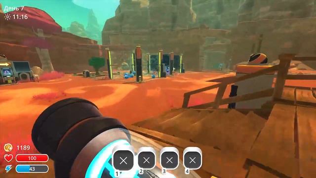 Откармливаем Гордо мяу слаймов. Slime rancher. #2 смотреть онлайн