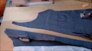 Шью и декорирую джинсовый жилет !