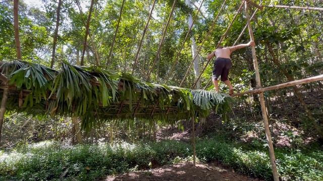 Primitive Technology Thatched Workshop