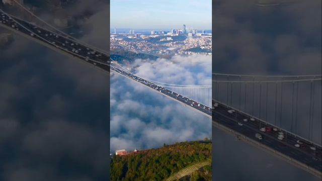 Босфор и подвесные мосты над ним смотреть онлайн