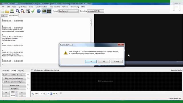 How to Extract or Rip Subtitle or Closed Caption Files from a Video or Movie Using Subtitle Edit смотреть онлайн