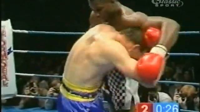Lennox Lewis VS Jean Maurice Chanet (БОКС СУПЕР ТЯЖЕЛЫЙ ВЕС) .