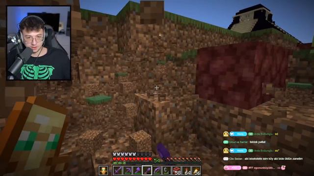 minecraft'ta uçan ada yaptım! - Bölüm 19 смотреть онлайн