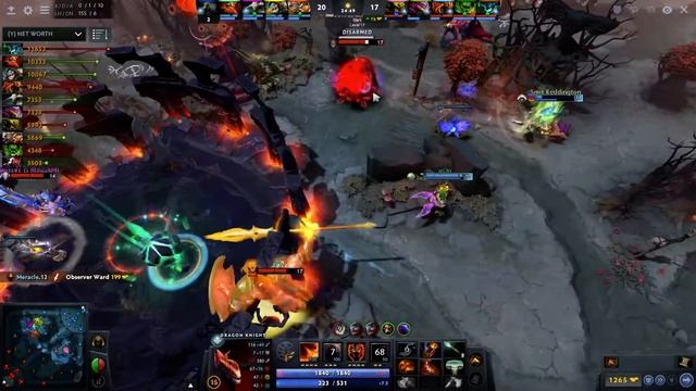 Meracle- (Rank 116) plays Dragon Knight Dota 2 Full Game смотреть онлайн