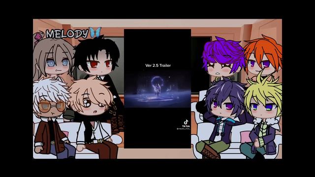 Obey me React to F! Mc as Raiden Shogun || Replaced AU || Genshin impact x Obey me || 2/2 || смотреть онлайн