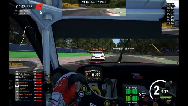 Assetto Corsa Competizione - Online Racing @ Monza смотреть онлайн