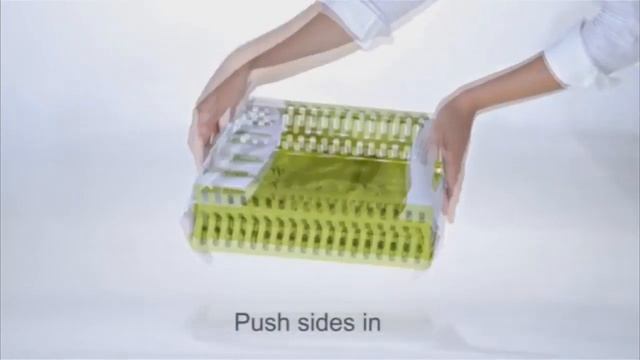 Складная сушилка для посуды Compact Dish Rack смотреть онлайн