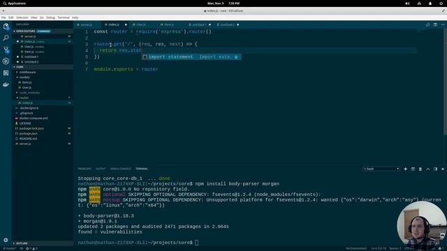 Episode 3: Building a JSON API - Route Structure and Setup смотреть онлайн