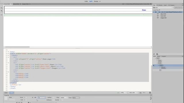 Dreamweaver CC Spacing content using tables & CSS смотреть онлайн