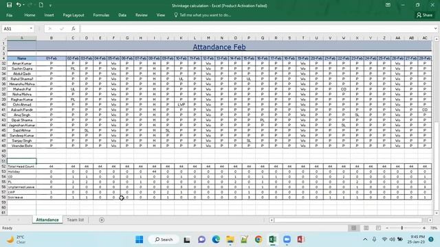 Shrinkage Calculation смотреть онлайн
