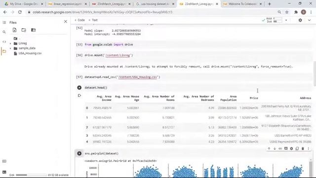 Lec 20 : How to write a python code of Simple Linear Regression on Google Colab?| Intro to ML смотреть онлайн
