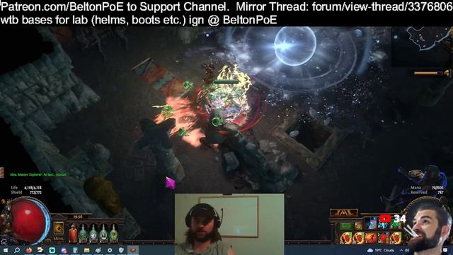 [PoE Crucible] 720 Divines Of Awakened Enlighten And Empower Gems Vs. Temple Corruption