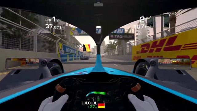 FORMULA E Hong Kong Central Harbourfront Circuit (ONBORD CAM) смотреть онлайн