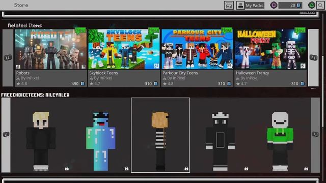 Dream Skin In The Minecraft MarketPlace! Free Choice Teens Skin Pack! *Link In Description* смотреть онлайн