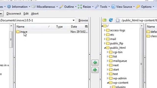 How to install a WordPress theme using FireFox and FireFTP смотреть онлайн