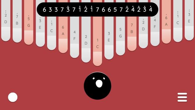 Snowman - Sia | Kalimba Cute Tutorial | BEGINNER Keylimba (Easy)
