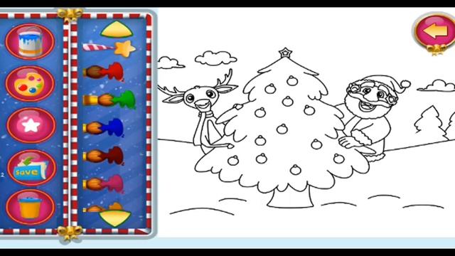 Fun Christmas Santa Care Kids Game - Crazy Santa - Play Xmas Rescue Santa Claus Adventure Story Gam смотреть онлайн