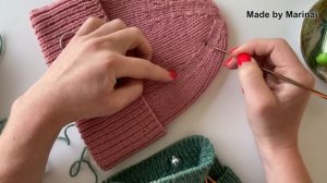 Модная шапка. Мастер класс