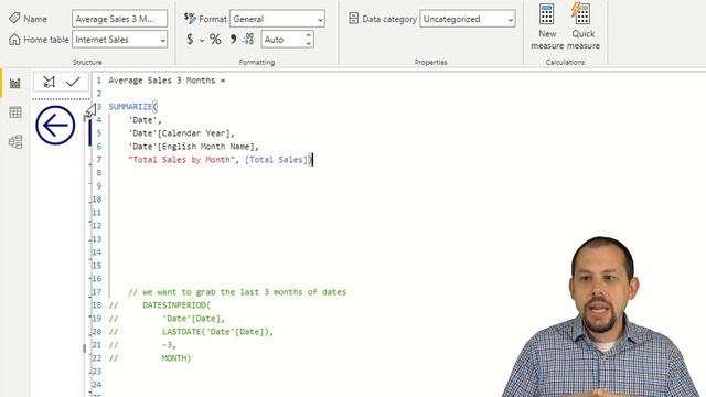 Working with AverageX and Summarize to create averages in DAX смотреть онлайн