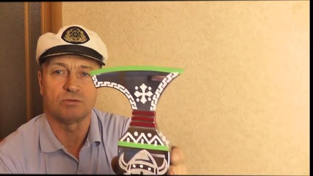 ПОДАРОЧНЫЙ ТОПОР из старого мясного топора. Часть 2 смотреть онлайн